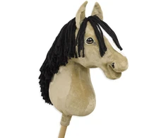 Super Hobby Horse Medinis hobis arkliukas – rudas, premium