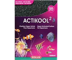 Zolux Anglies filtras akvariumo filtrui Actikool 2, 1,8 l, juodas