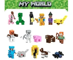 "Mineworld figūrėlės", 16 vnt.