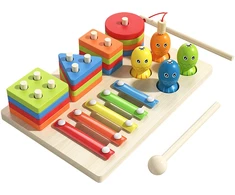 Montessori veiklos lentelė 3in1