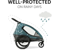 Apsauga nuo lietaus vežimėliui Hauck Dryk Duo Raincover