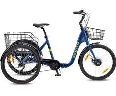 Blue Dviratis 24 E-TRIKE NUKE 24 24 mėlynas monty bikes