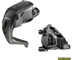 Diskiniai stabdžiai SRAM Force E1 Aero, Stealth-A-Majig Connected, Rear Caliper, brake lever, Flat Mount 20mm Offset, 2000mm hose (Including Piston Massage Spacer, Rotor sold separately)