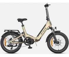 Dviratis 20 elektrinis sulankstomas Engwe L20 3.0 PRO 250w šampaninis