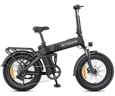 Dviratis 20 elektrinis sulankstomas Engwe Engine PRO 3 BOOST 250w juodas