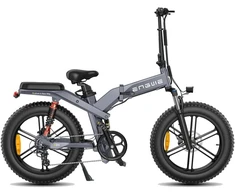 Dviratis 20 elektrinis sulankstomas Engwe X20 750Wh viena baterija pilkas