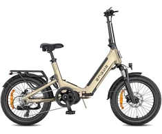 Dviratis 20 elektrinis sulankstomas Engwe L20 3.0 PRO 250w šampaninis