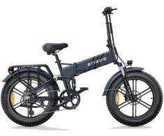 Dviratis 20" elektrinis Engwe Engine PRO 2.0 mėlynas