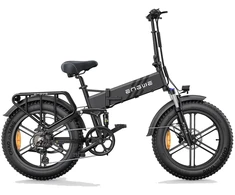Dviratis 20" elektrinis Engwe Engine PRO 2.0 juodas