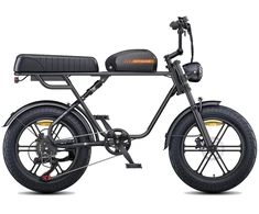Dviratis 20" elektrinis Engwe M1 viena baterija juodas