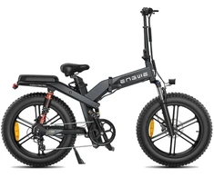Dviratis 20" elektrinis Engwe X20 viena baterija juodas