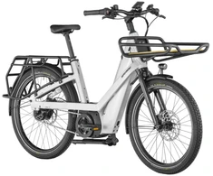 Dviratis 28 BERGAMONT E-CARGOVILLE BAKERY EXPERT baltas bergamont