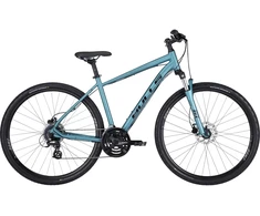 Dviratis 28 Bulls Crossbike 1 vyr. 24g mėlynas