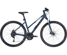 Dviratis 28 Bulls Crossbike 2 trapez 27g mėlynas