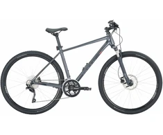 Dviratis 28" Bulls Cross Mover vyr. 30g pilkas