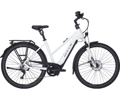 Dviratis 28" elektrinis Bulls Tourer EVO 10 trapez 555Wh baltas