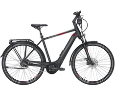 Dviratis 28" elektrinis Pegasus Premio EVO 5F ABS vyr. BOSCH Sistema 400wh 5g juodas matinis