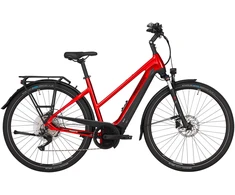 Dviratis 28" elektrinis Pegasus Premio EVO 10 Lite trapez BOSCH Sistema 500wh 10g raudonas