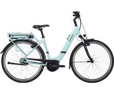 Dviratis 28" elektrinis Pegasus Solero E8R wave BOSCH Sistema 500wh melsvas