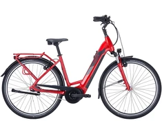 Dviratis 28" elektrinis Pegasus Solero EVO 7R Plus wave BOSCH Sistema 400wh raudonas