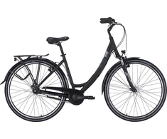 Dviratis 28" Pegasus Piazza 8g wave juodas