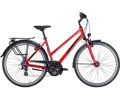 Dviratis 28" Pegasus Solero SL 24g trapez raudonas
