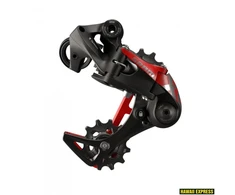 Galinis pavarų perjungėjas SRAM X01DH 7-Speed Short Cage Raudona A3
