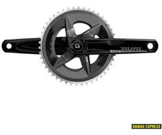 Galios matuoklis SRAM Rival D1 Quarq Road Power Meter DUB 172.5 - 48-35 Yaw (BB not included)