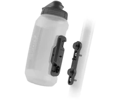 Gertuvė su laikikliu Fidlock Twist 750 ml permatoma juodas logo