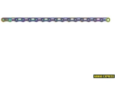 Grandinė SRAM Raudonas Flattop 126 nar. Rainbow