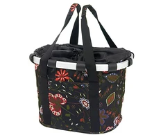 Kita Krepšys ant dviračio vairo Bikebasket juodas su gelėmis 350x280x260 mm 15L