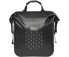 Krepšys ant vairo Northwind Barrier Plus 24" (ML-S) juodas