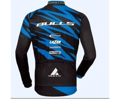Marškinėliai ilgom rankovėm vyr. Bulls Team Trikot 2021 mėlyna/juoda