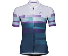 Marškinėliai mot.trumpom rankovėm APURA Velo Love-Le balta/violetinė