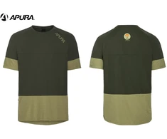 Marškinėliai trumpom rankovėm vyr. Apura Explore khaki