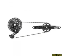 Pavarų grupė SRAM GX Eagle DUB Groupset (Rear Der, Trigger Shifter w Clamp, Crankset DUB 12s 170 BOOST w DM 32t X-SYNC Chainring, Chain 126 links 12s, Cassette XG-1275 10-50t, Chaingap Gauge)