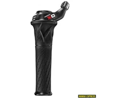 Pavarų rankenėlė SRAM X01 Grip Shift 11 speed Rear Raudona w Locking Grips
