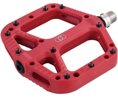 Pedalai OXC Loam 20 Nylon Flat Raudona