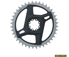 Priekinis dantratis SRAM Road Raudona/Force X-Sync Direct-Mount 12-speed 46T pilkas