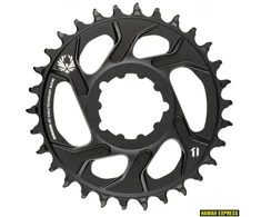 Priekinė žvaigždė SRAM X-SYNC 2 30T Direct Mount 6mm Offset Alum Eagle Juodas