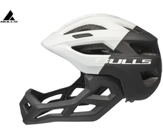 Šalmas Bulls Comox FF 2.0 juoda/balta