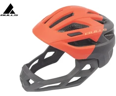 Šalmas Bulls Comox FF 2.0Youth juoda/raudona