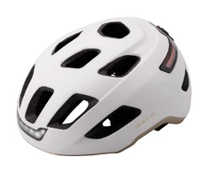 Šalmas Bulls Vorix-City baltas/smėlio 58-61cm