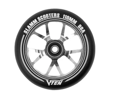 Slamm Scooters Atsarginiai ratukai Slamm 110mm V-Ten II pilki