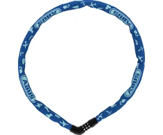 Spyna Abus grandininė Steel-O-Chain 4804C/75 BU SYMBOLS mėlyna
