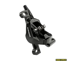 Stabdžių dalis SRAM CALIPER ASSEMBLY - (ASSEMBLED, NO HOSE) SRAM BRANDED Juodas – 2-PIECE POST MOUNT FRONT/REAR INCLUDING BRAKE PADS