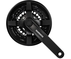 Švaistiklis Shimano 6/7/8-speed Juodas FC-TY301 42x34x24T 170mm