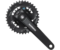 Priekinis žvaigždžių blokas Shimano ALTUS FC-M315-2 175MM 7/8-speed juodas-36X22T