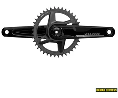 Priekinis žvaigždžių blokas SRAM Rival 1 D1 DUB Wide 46T-175MM