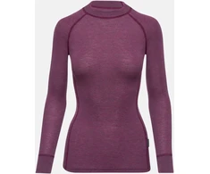 Termo marškinėliai Thermowave mot. Merino Active warm ilgom rankovėm rubino